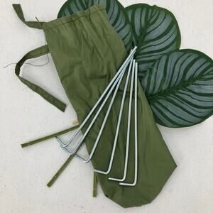 Teton Sports Set Of 6 L Shape Vista 2 Person Quick Tent Metal Replacement Stakes